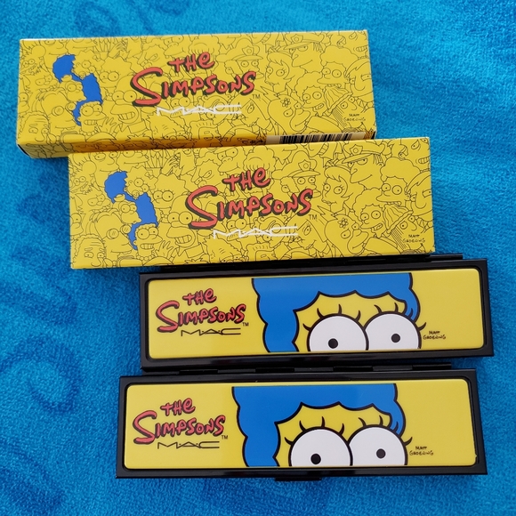 BUNDLE MAC Simpsons Collection Eye Shadow Quads - Picture 8 of 9